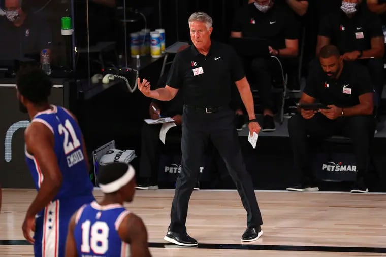 Sixers coach Brett Brown said his squad can rebound after losing the first two games of the series to the Celtics.