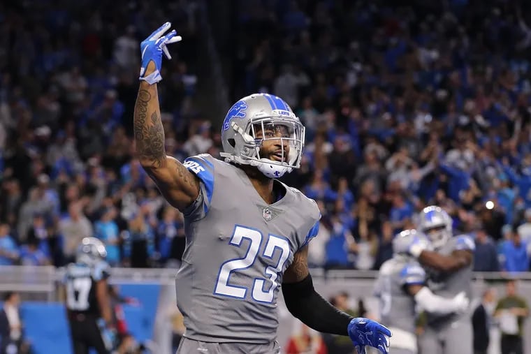 New Eagle Darius Slay was eager to move on from Detroit.