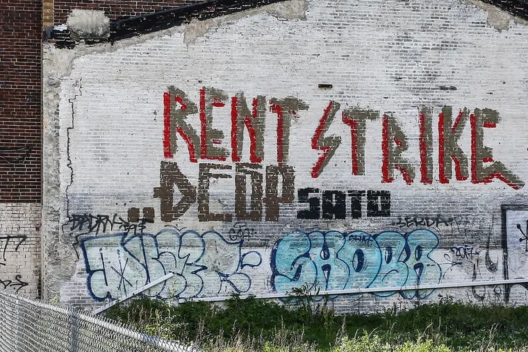 Philadelphia tenants pushed for a rent strike early in the pandemic.