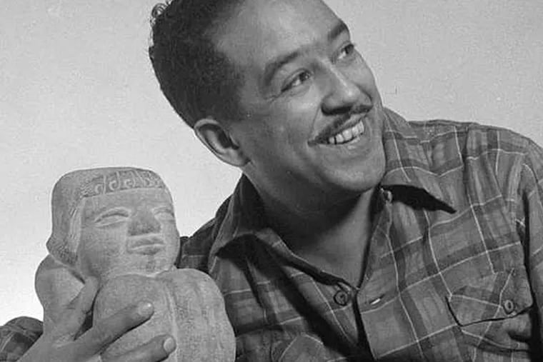 Portrait of Langston Hughes. (Photo by Gordon  Parks, 1943. Library of Congress.)