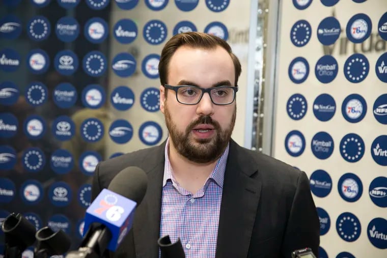 Matt Lilly was named the interim general manager of the Delaware Blue Coats, the Sixers G-League affiliate, on Thursday.