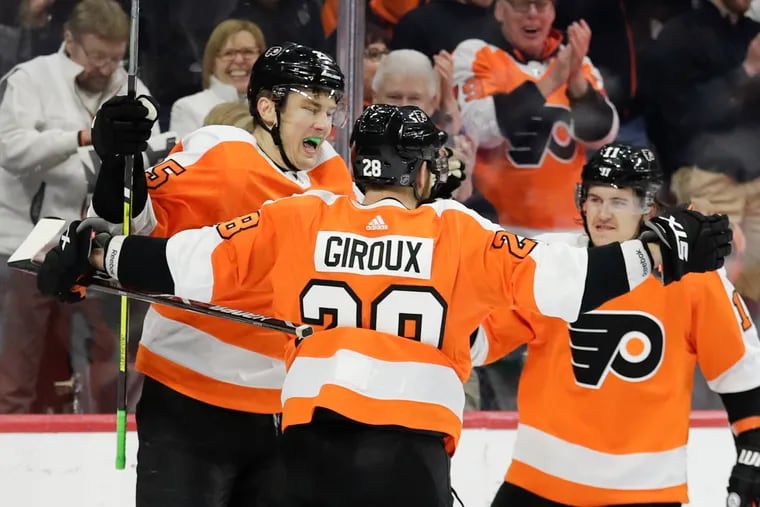 It's been all hugs and smiles the last three weeks as the Flyers have gone from doormats to contenders.