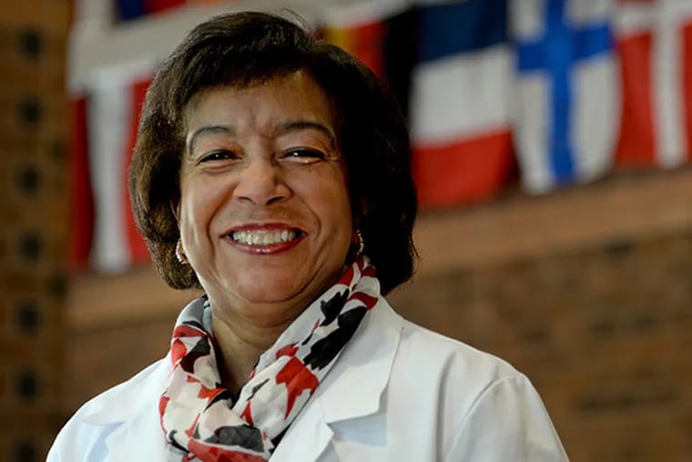 Edith Mitchell, of Thomas Jefferson University, is new president of the National Medical Association, for African American and other minority physicians. (TOM GRALISH/Staff Photographer)