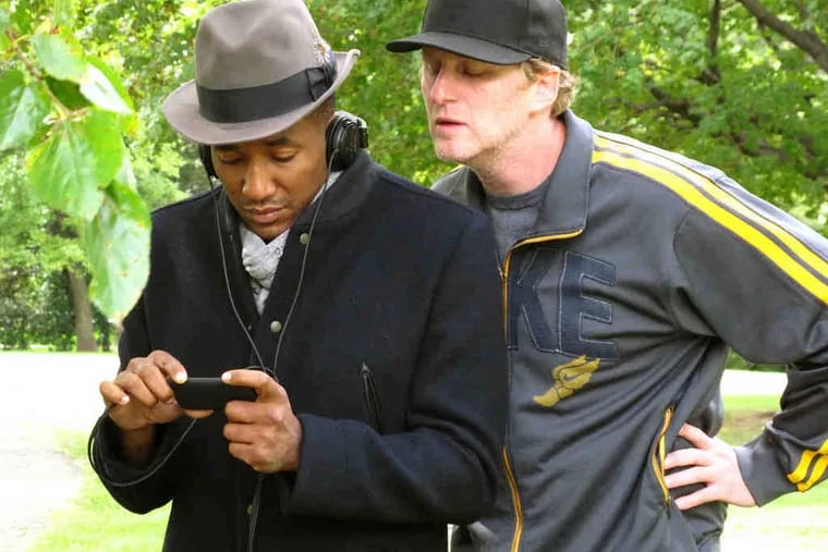 Director Michael Rapoport (right) with Q-Tip of A Tribe Called Quest. Rapoport followed the group on its reunion tour for a film, which became &quot;emotionally charged.&quot;