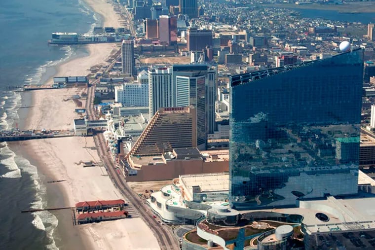 Casinos on the Atlantic City Boardwalk. (File Photo / Staff)