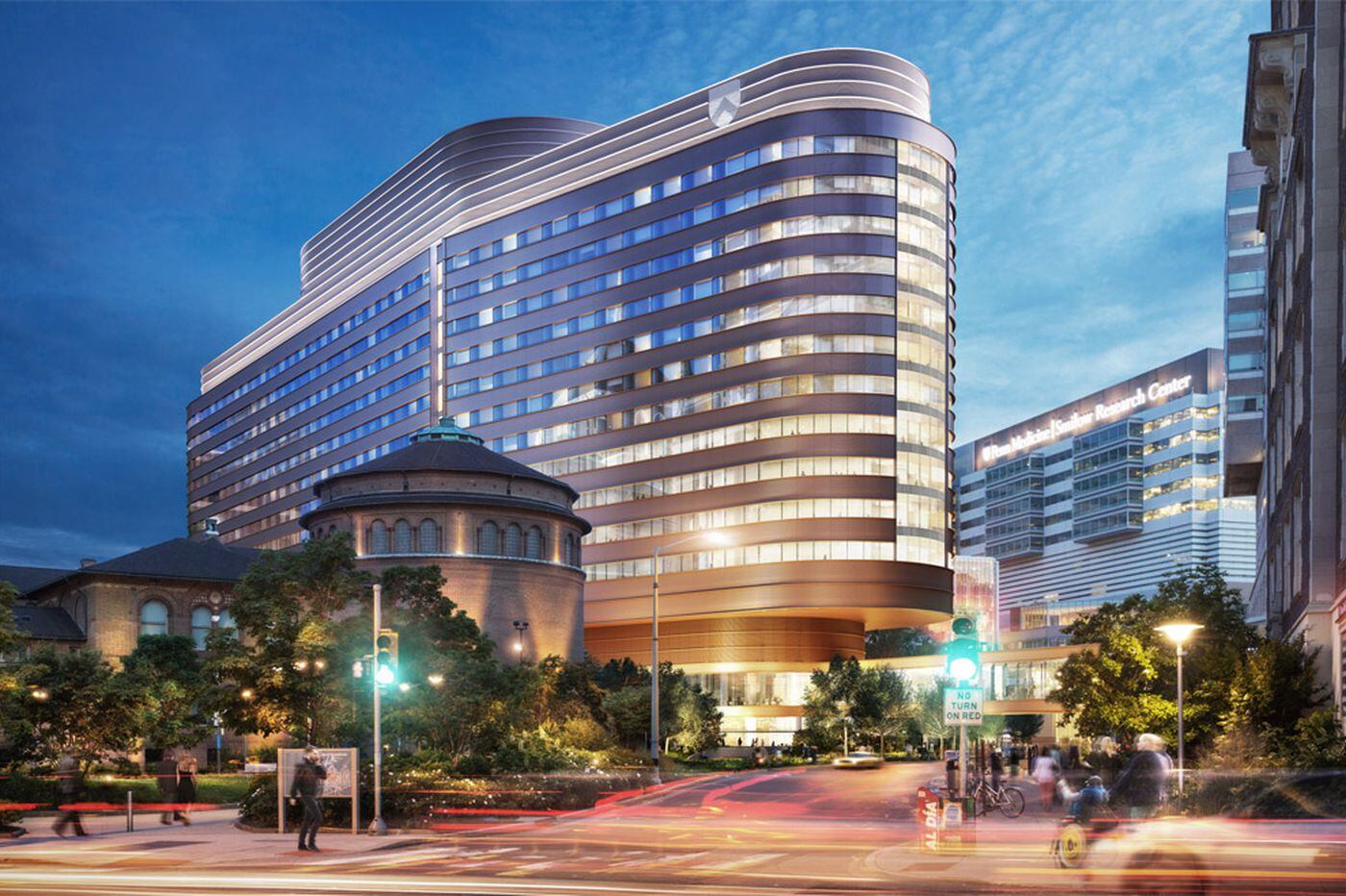 Construction on Penn Medicine’s new 1.5 billion patient tower escapes
