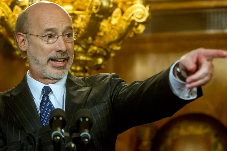 Gov. Wolf is set to serve another four years.