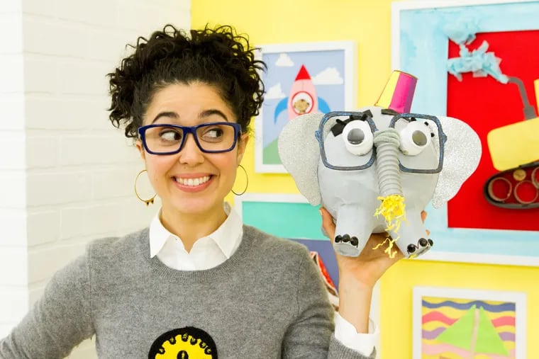 Wilmington's Carly Ciarrocchi, host of Universal Kids' "The Big Fun Crafty Show," which also appears on Comcast NBC Universal's Craftsy Unlimited streaming service