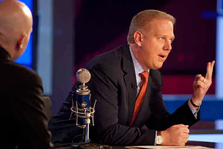 Fox News' Glenn Beck proclaimed that Philadelphia was "not a place you want to be." (Ed Hille / Staff)
