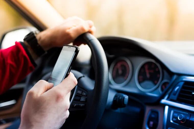 Insurance companies are joining the litany of voices against texting and driving. (Dreamstime)