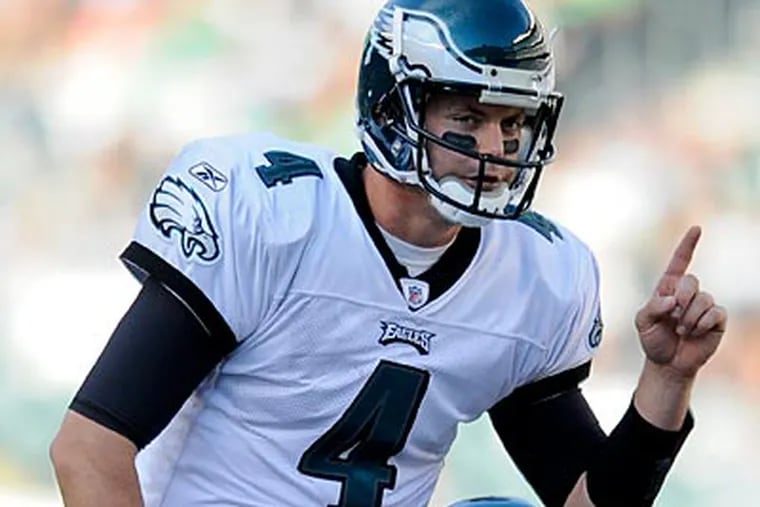 The Eagles could be looking to trade Kevin Kolb for a future first-round pick. (Clem Murray/Staff file photo)