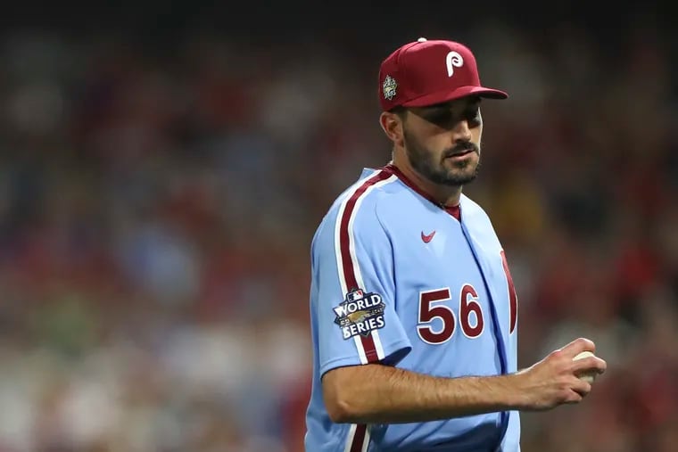 Phillies right-hander Zach Eflin turned down his half of a $15 million mutual option and will become a free agent.