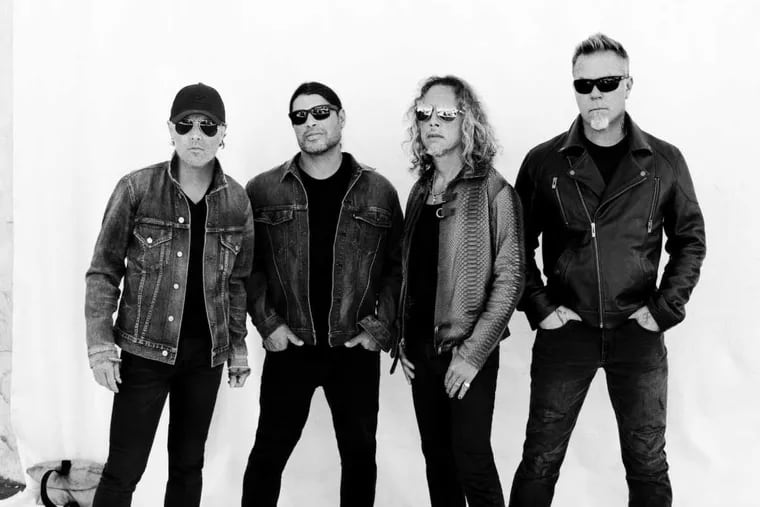 Metallica plays the Linc Friday, May 12, 2017.