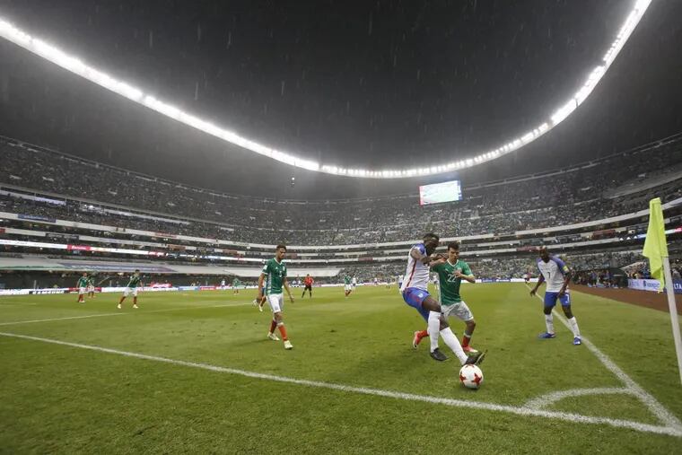 The United States men’s national soccer team  the Americans came away with a draw at Mexico’s famous Estadio Azteca, and finished a trying stretch with four points from two matches.
