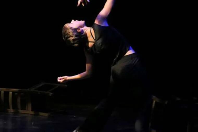 Brandi Ou, dancer and choreographer, in performance. On Monday night, the Scratch Night tradition, which began in 2010, continues at Fringe Arts.
