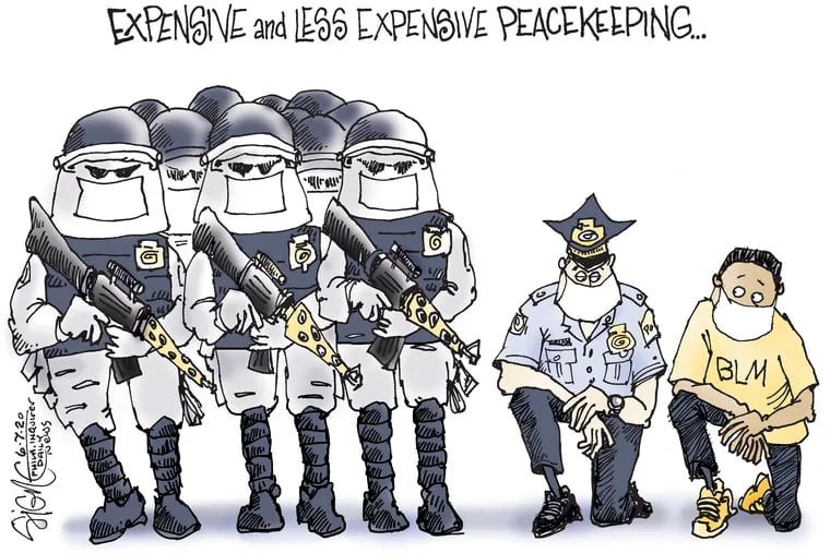 Extra expensive policing
TOON07