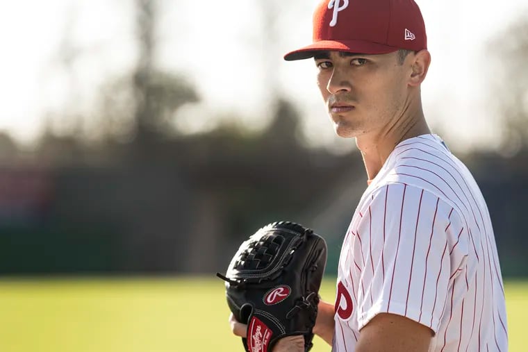 Noah Song reported to the Phillies on Thursday. He has not pitched since 2019.