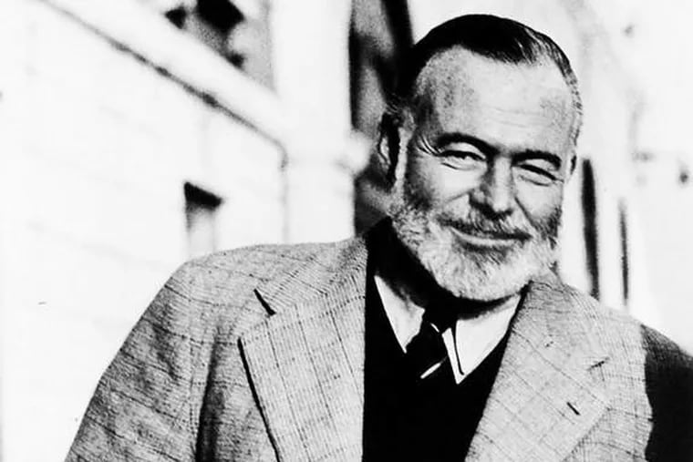 Ernest Hemingway: Look-alike contest held on Facebook.