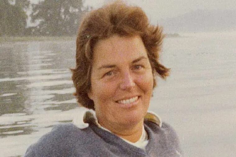Mary B. McDonough enjoying some boating on Lake Otsego in Cooperstown, N.Y. The photo was taken in the late 1980s.