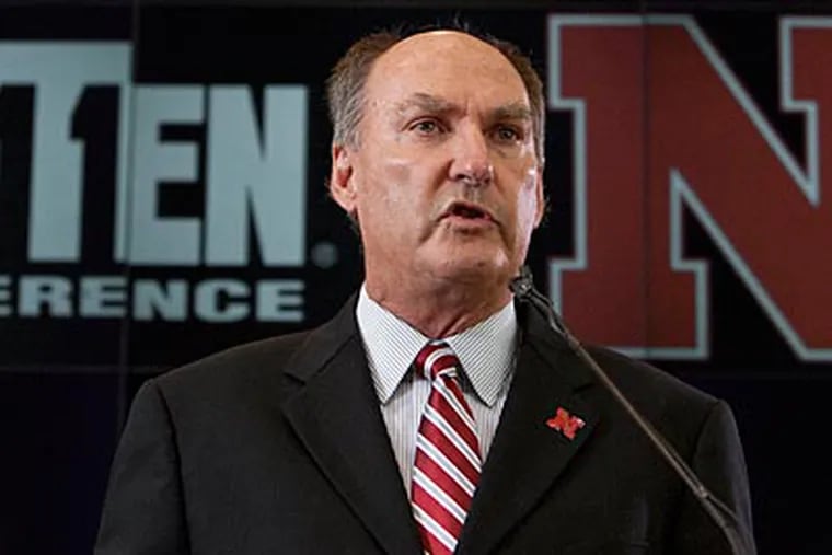 Jim Delany, the commissioner of the Big Ten, recently discussed the possibility of paying college athletes. (Nati Harnik/AP file photo)