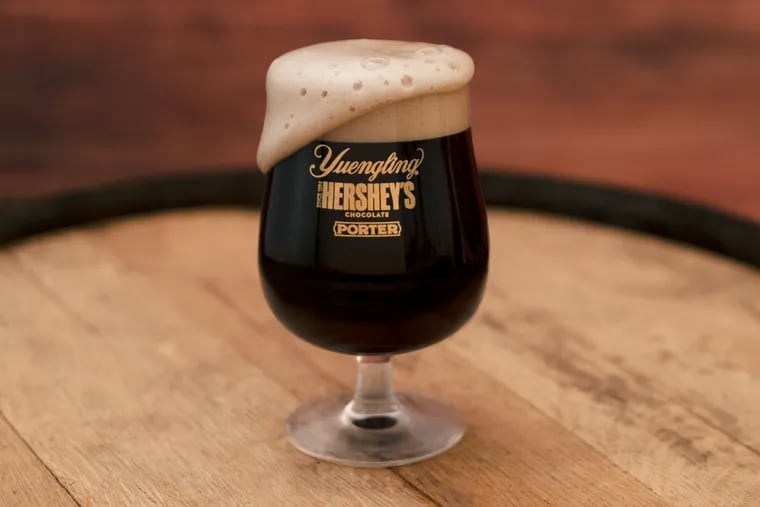 Yuengling and Hershey's will release a chocolate porter collaboration beer in mid-October.
