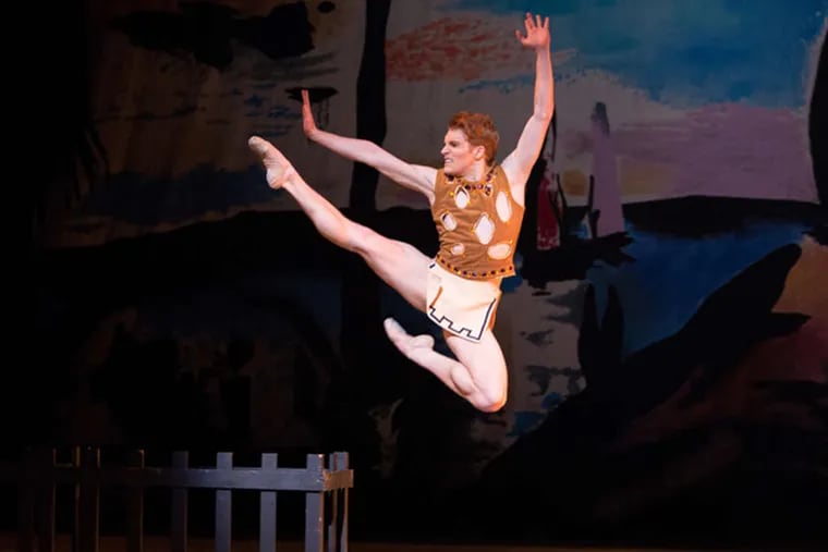 Alexander Peters was a revelation in George Balanchine's "Prodigal Son."