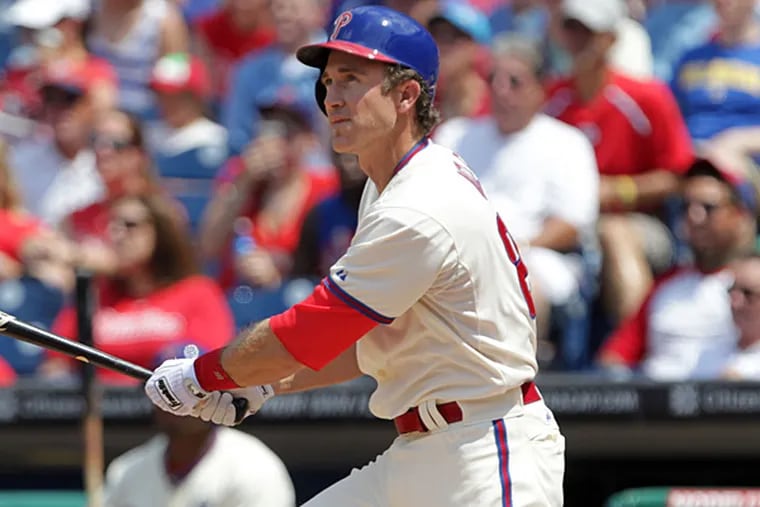 Phillies second baseman Chase Utley.