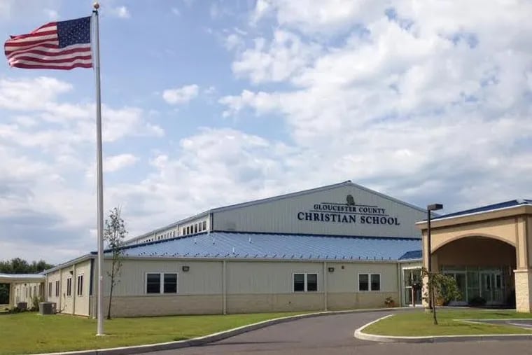 Gloucester County Christian School, in Mantua, NJ. A black student at the school reported being targeted by a racist slur in notes left in his locker.