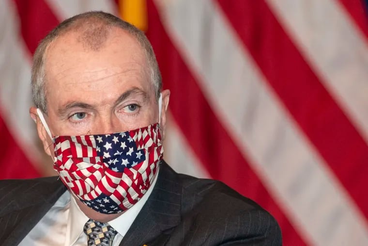 New Jersey Gov. Phil Murphy thinks there should be a national mandate on mask-wearing.
