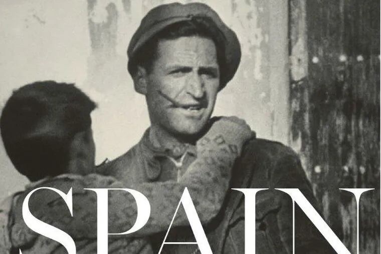 Detail from the book jacket of "Spain in Our Hearts" by Adam Hochschild.