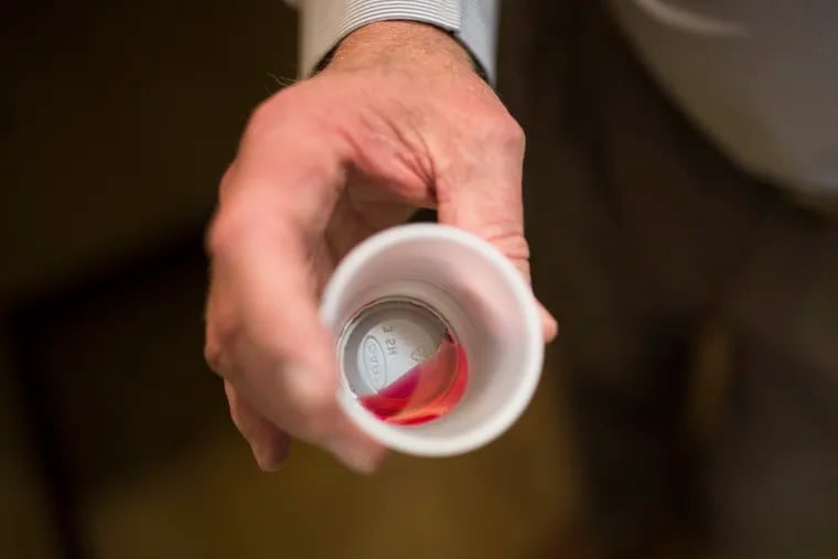 Methadone, pictured, is heavily federally regulated and typically dispensed through designated clinics; buprenorphine, whose dispensation is less restrictive, still can only be prescribed by a specially licensed doctor.