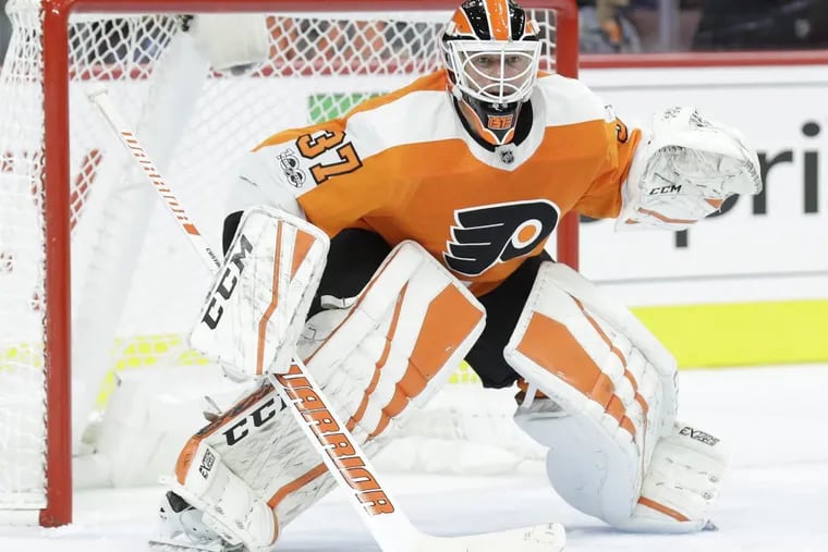 Flyers goalie Brian Elliott was brilliant in the second half of last season with Calgary. That’s the Brian Elliott the Flyers are expecting.
