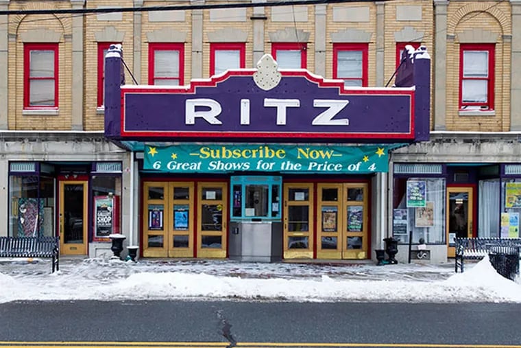 The Ritz Theatre in Haddon Township, NJ.  ( DAVID M WARREN / Staff Photographer )