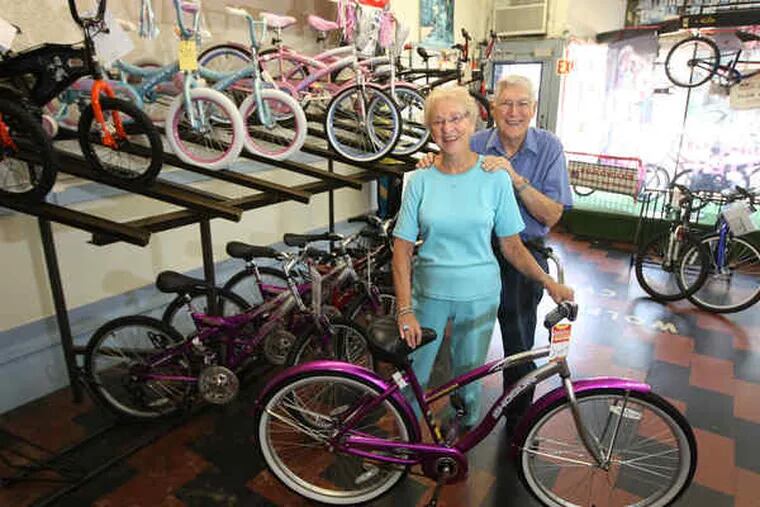Carl Miller is sure about retiring, though his wife, Phyllis, has doubts. But she supports his wish to see the shop continue.