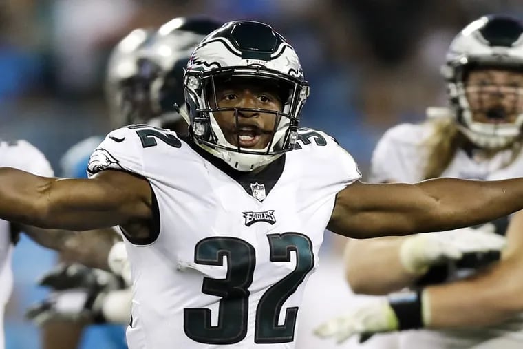 Rasul Douglas played a key role as the Philadelphia Eagles turned two of their three interceptions of Carolina Panthers star quarterback Cam Newton into touchdowns.