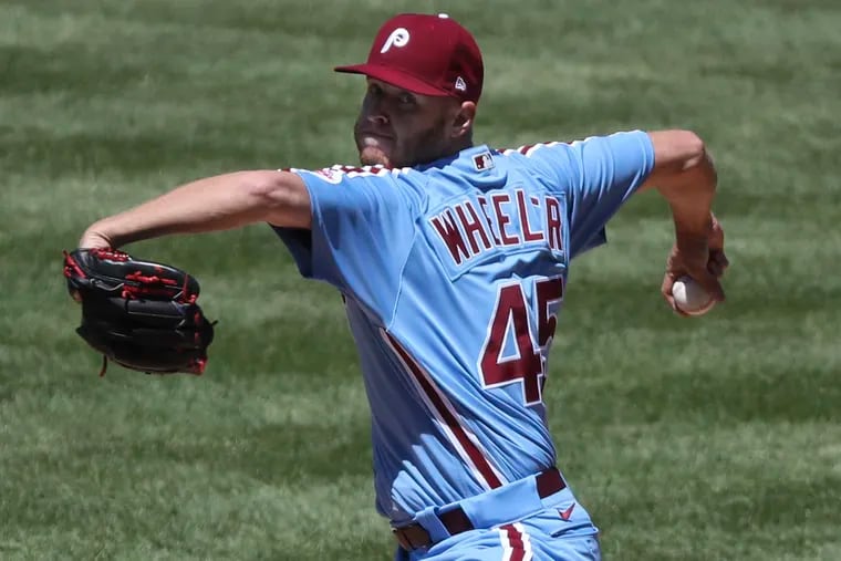 Zack Wheeler's 2-0 shutout completes Phillies' four-game sweep of
