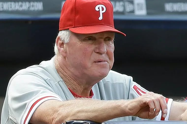 Phillies manager Charlie Manuel. (John Bazemore/AP)