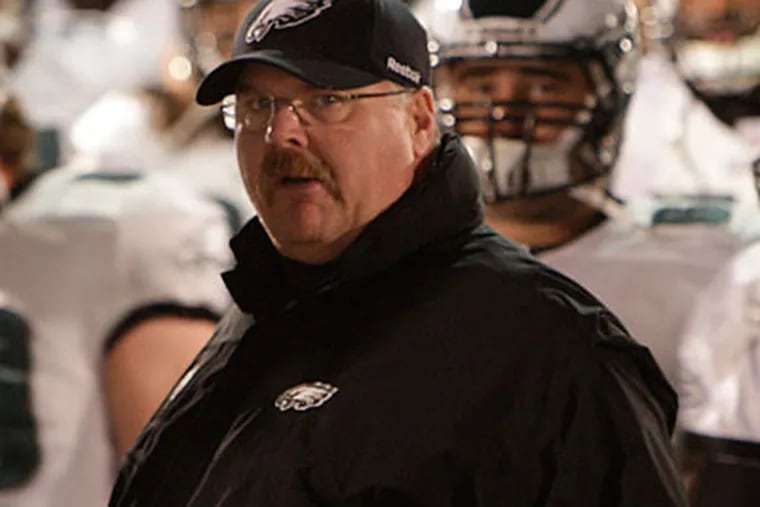 Losing the final four games does not guarantee Andy Reid's departure from the Eagles. (David Maialetti/Staff Photographer)