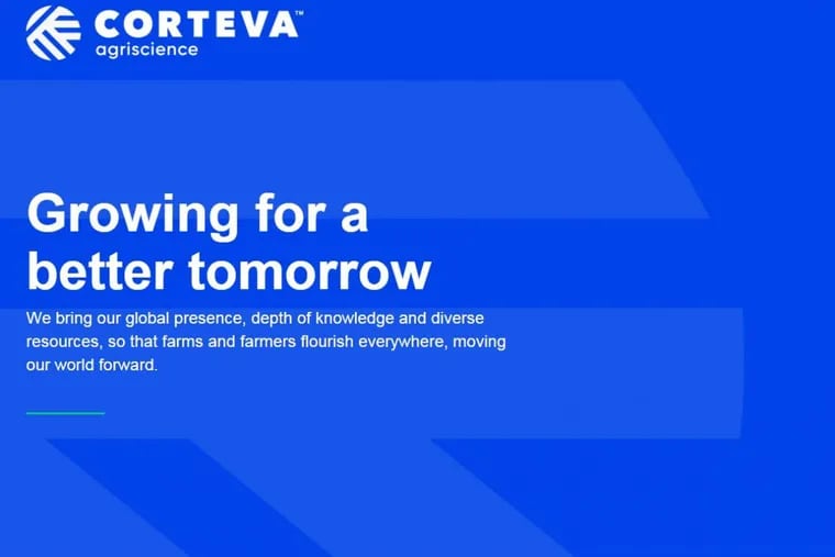 Corteva Agriscience is the new company formed from the pesticide and seed units of DowDuPont