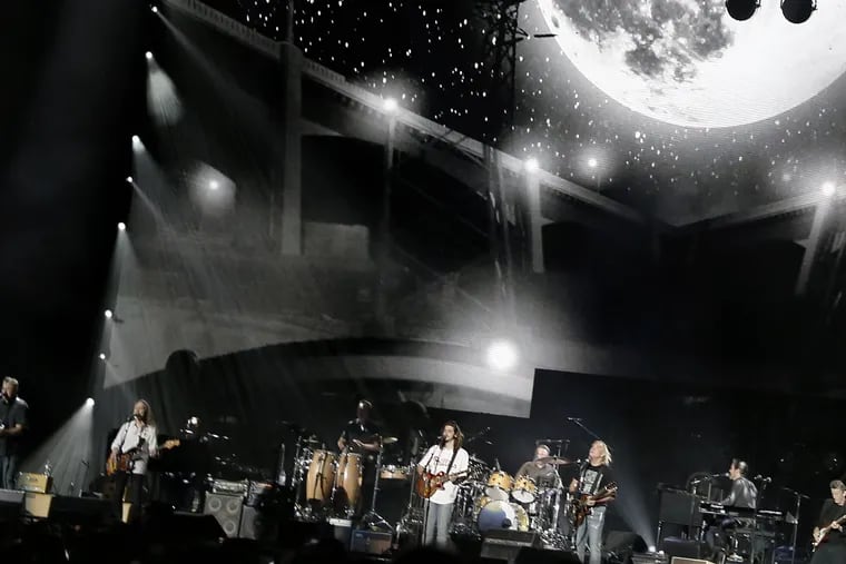 The Eagles perform at Citizens Bank Park in Philadelphia on July 28, 2018.