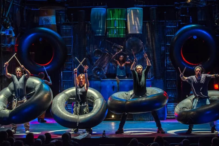 “Stomp,” which has endured for three decades, is at the Merriam Theater.