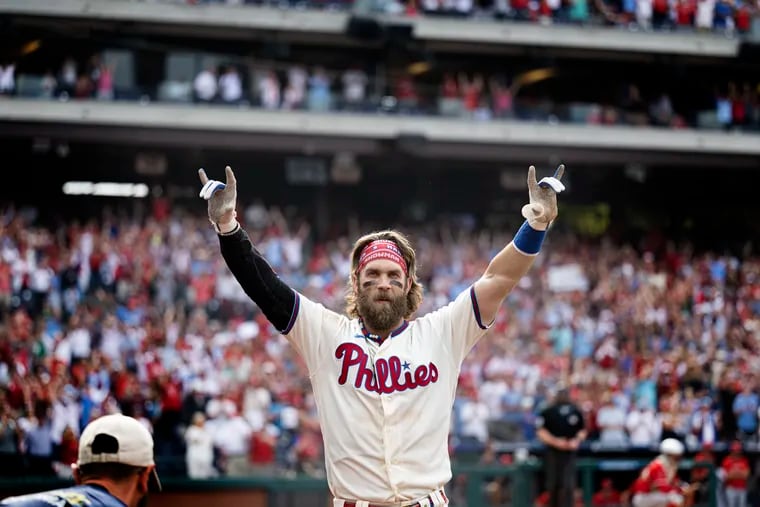 The Phillies have gone from postseason outsiders to a World Series contender with Bryce Harper leading the way.