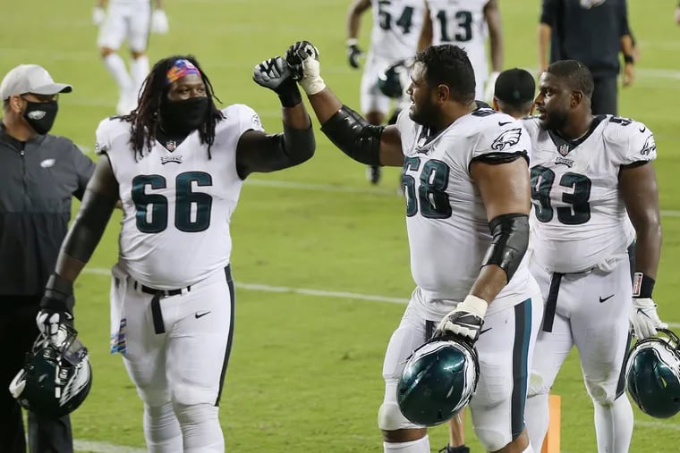 LT helps Eagles defeat 49ers in first NFL start