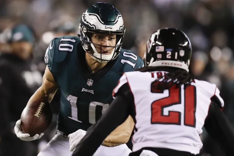 Mack Hollins was efficient for the Philadelphia Eagles  last season, catching 16 of 22 targets for 226 yards and a touchdown as the fourth receiver.
