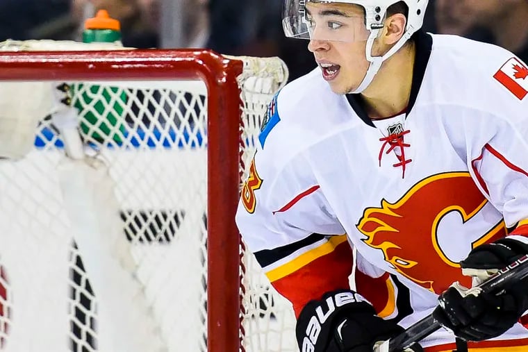 Johnny Gaudreau wasn't drafted until the fourth round because of worries about his size - 5-9, 157.