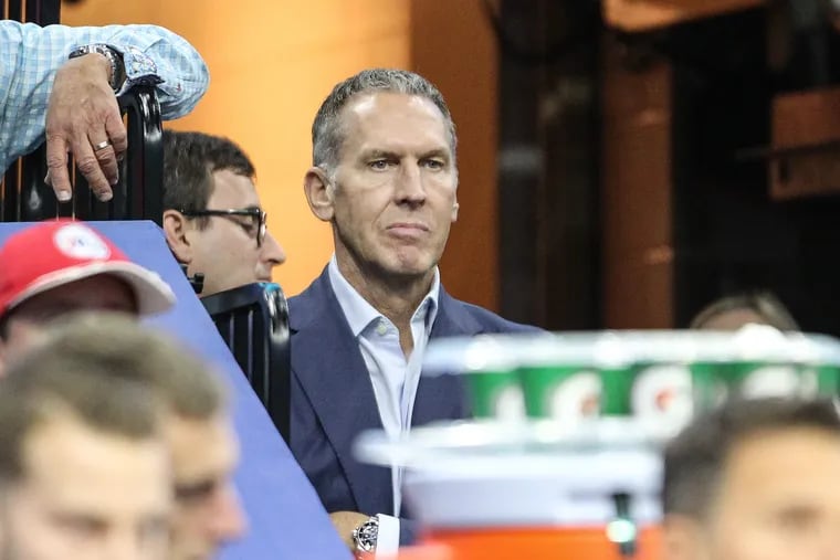 The Philadelphia 76ers have fired general manager Bryan Colangelo. 