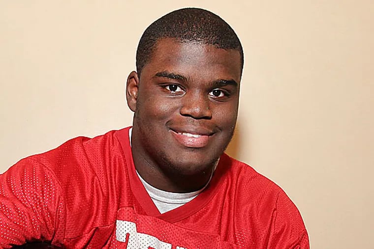 Imhotep's Aaron Ruff committed to Temple. (Steven M. Falk/Staff Photographer)