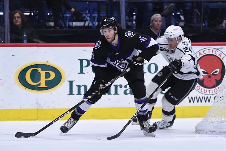 Max Lamarche of the Reading Royals. Photo courtesy of Brad Drey (Purdon House of Photography)