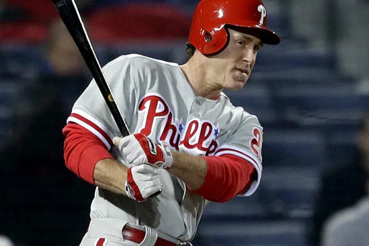 Phillies second baseman Chase Utley. (David Goldman/AP)