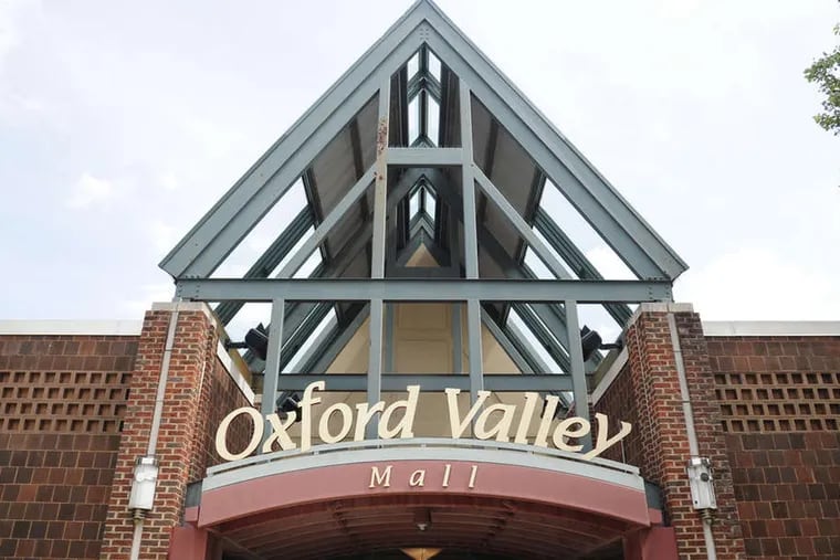 The Oxford Valley Mall, next to Sesame Place, is in Middletown Township.